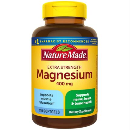Nature Made Extra Strength Magnesium Oxide 400 mg 110 Day Supply
