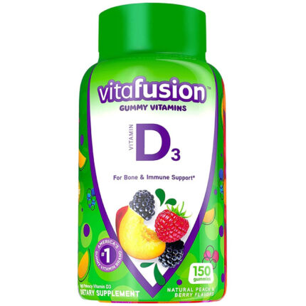 Vitafusion Vitamin D3 Gummy Vitamins for Bone and Immune System Support 150 Count